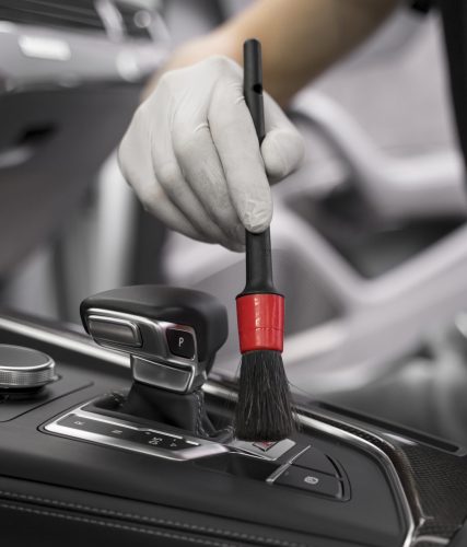 close up car care process